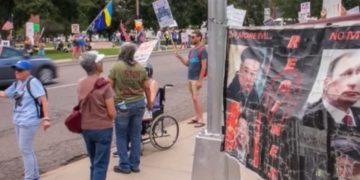 “Rage Against the Regime”: Hundreds Rally in Denver Against Trump and ICE