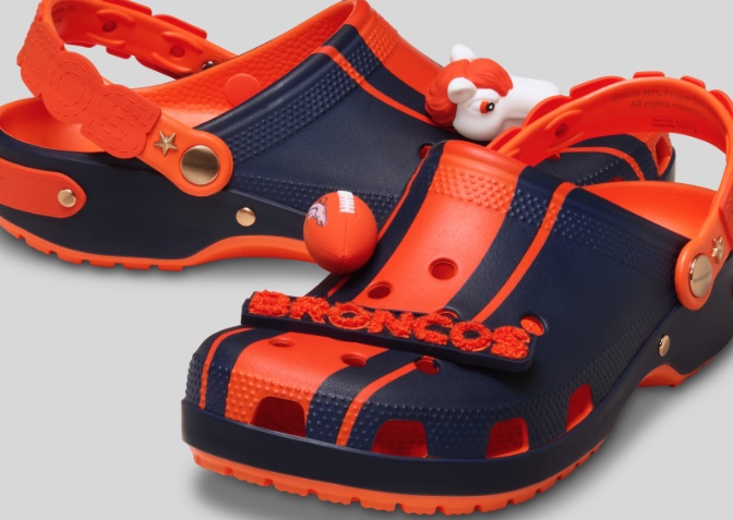 Forget Cleats—Denver’s New Game Day Shoe Is a Pair of Crocs