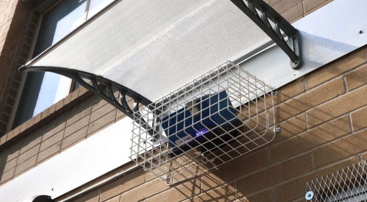 Flashing Lights and Cricket Sounds: Anti-Homeless Device Appears in Ballpark District