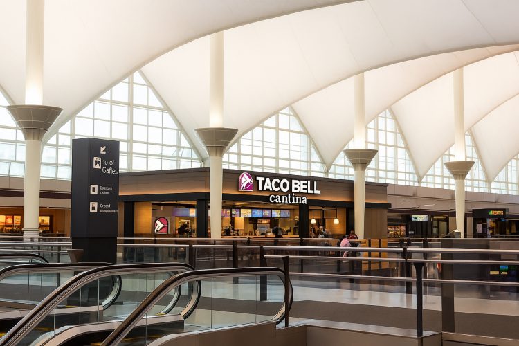 Taco Bell Cantina Lands at DIA With Cocktails, Sangria, and Spiked Freezes