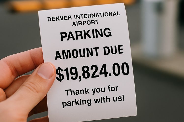 Denver Airport Glitch Turns $7 Parking Stop Into $19,824 Nightmare
