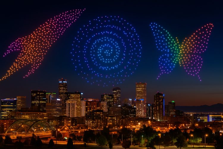 500 Drones, Live Music, and 65 Minutes of Magic — Epic Drone Show Coming to Colorado This Weekend
