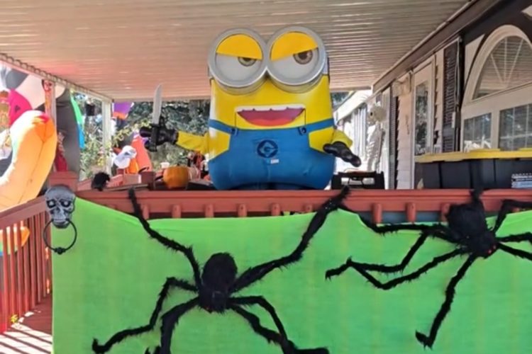 12-Foot Skeleton, Rainbow Unicorns, and One Angry Karen: Colorado’s Funniest Halloween Feud Yet