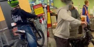 Arvada Teens Ride E-Bikes Into King Soopers Like It’s the X Games
