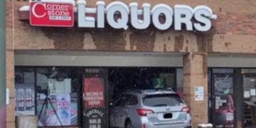 Arvada Man Shoves Fiancée to Safety, Breaks Both Legs as Car Plows Into Storefront