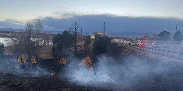 Brush Fire Burns Near Lakeside Amusement Park Before Crews Stop It