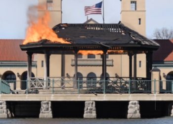 Thursday Fire Destroys Historic City Park Bandstand