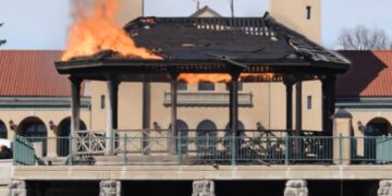 Thursday Fire Destroys Historic City Park Bandstand