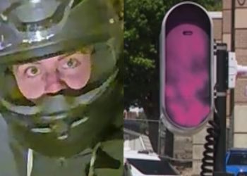 Pink Paint Bandit Hits Longmont Speed Cameras in Late-Night Vandalism