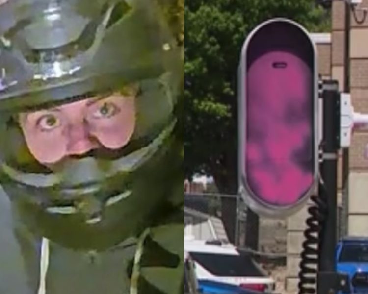 Pink Paint Bandit Hits Longmont Speed Cameras in Late-Night Vandalism