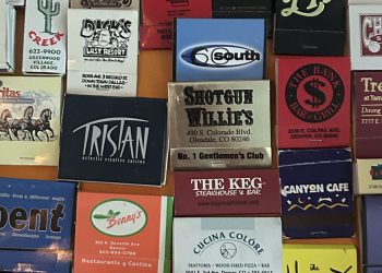 Before QR Codes, There Were Matches: Denver’s Nightlife in 45 Tiny Keepsakes