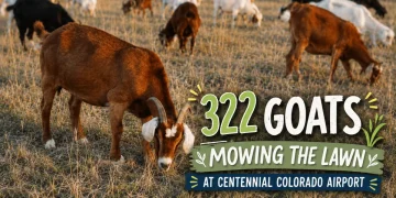 VIDEO 322 Goats Just Clocked In for Work at a Colorado Airport