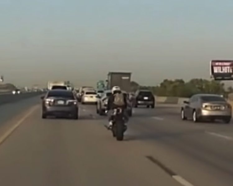 Motorcyclist Lane Splits Between Two Colorado Troopers — Then Crashes
