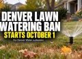 Denver Water’s Lawn Watering Ban Starts October 1. Here’s What Changes.