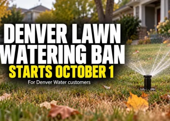 Denver Water’s Lawn Watering Ban Starts October 1. Here’s What Changes.