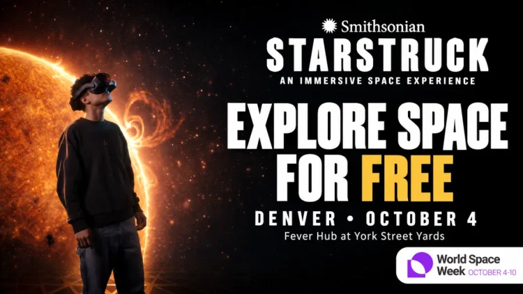 Smithsonian Starstruck in Denver Is Offering a Free Family Day October 4