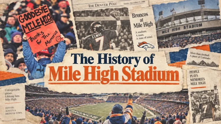 The History of Mile High Stadium: The Games, the Fans and the Broncos Magic That Made It Different
