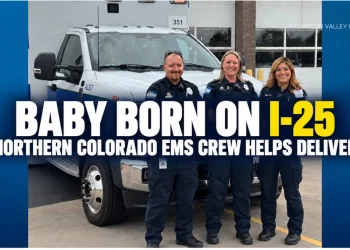 Baby Arrives Before the Hospital, Born Along I-25 in Northern Colorado