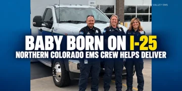 Baby Arrives Before the Hospital, Born Along I-25 in Northern Colorado