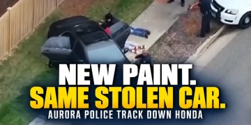 Stolen Honda Gets a Spray-Paint Makeover. Aurora Police Find It Anyway.