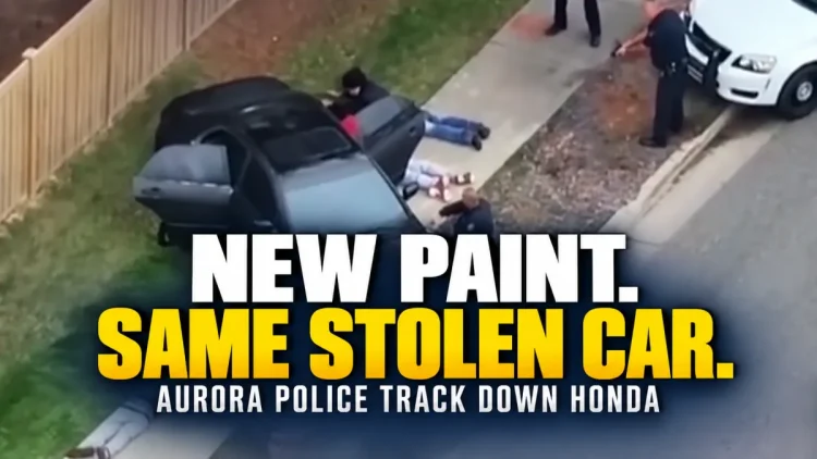 Stolen Honda Gets a Spray-Paint Makeover. Aurora Police Find It Anyway.
