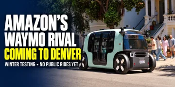 Amazon’s Waymo Rival Is Coming to Denver to Learn How to Handle Colorado Winter